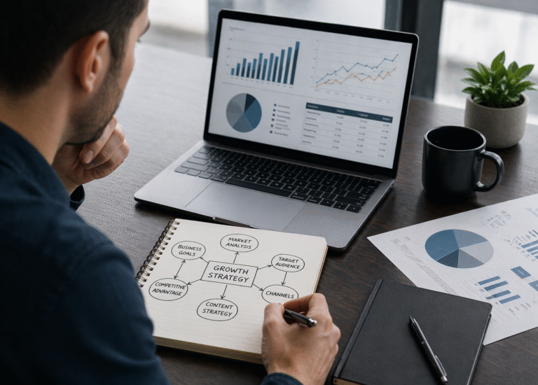 Growth Strategy Digital Marketing Strategic Plans for Manufacturing & Industrial Companies