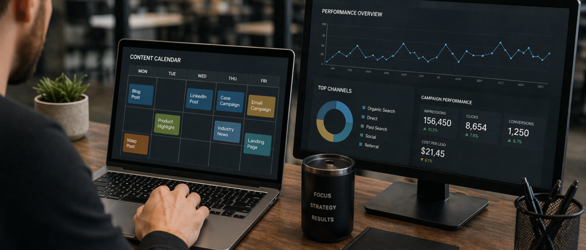 Digital Marketing Management for Manufacturers and Industrial Companies
