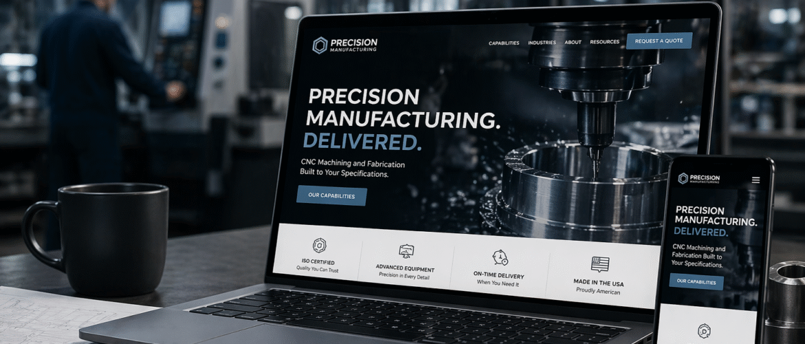 Website Design for Manufacturers