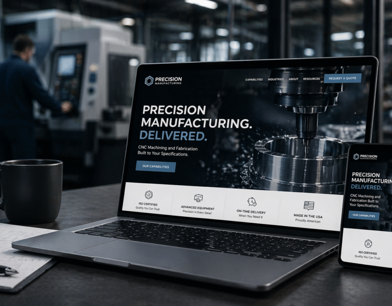 Website Design for Manufacturers
