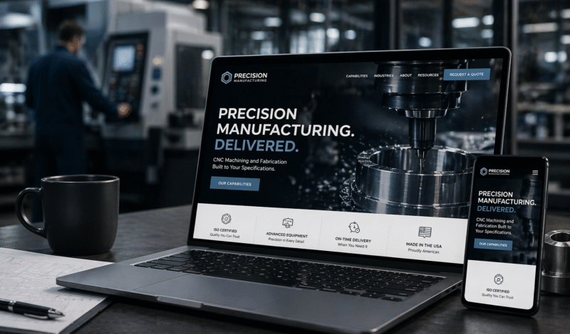 Website Design for Manufacturers